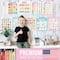 Hadley Designs 11" x 14" Colorful Sound Wall Phonics and Vowels English Posters Set